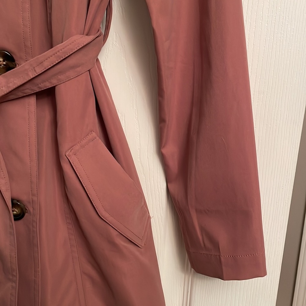 Maurices pink trench coat - Picture 3 of 3